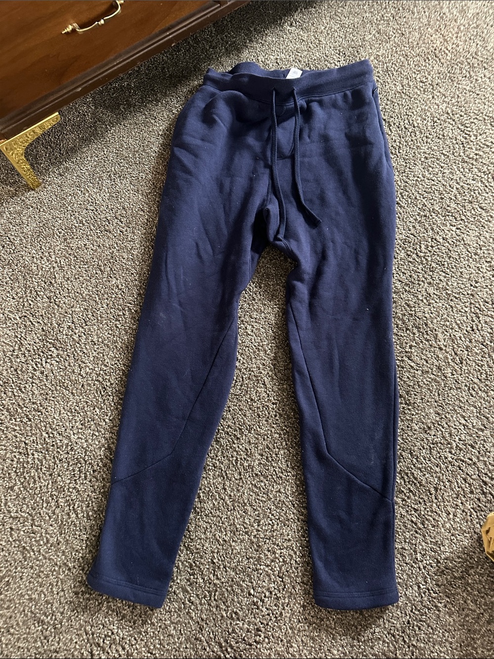 ALO Yoga Men's Navy Drawstring Joggers